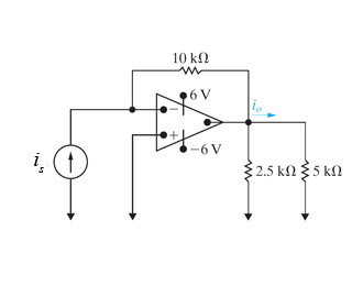 Find Io In The Circuit In The Figure If The Op Amp Is Chegg Com